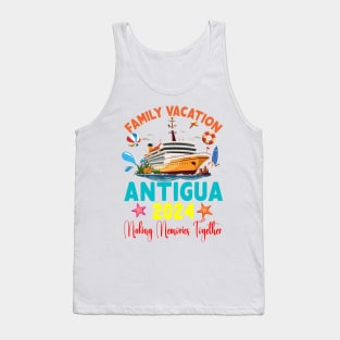 Family Vacation Antigua 2024 Family Matching Group Summer Tank Top